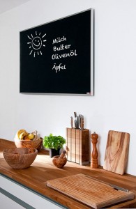 Infrapanel topná tabule Wellina alu rám - infratopení v kuchyni stylové